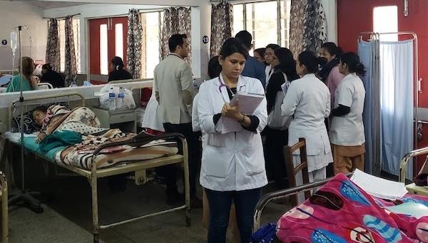 Nepal-hospital-ward