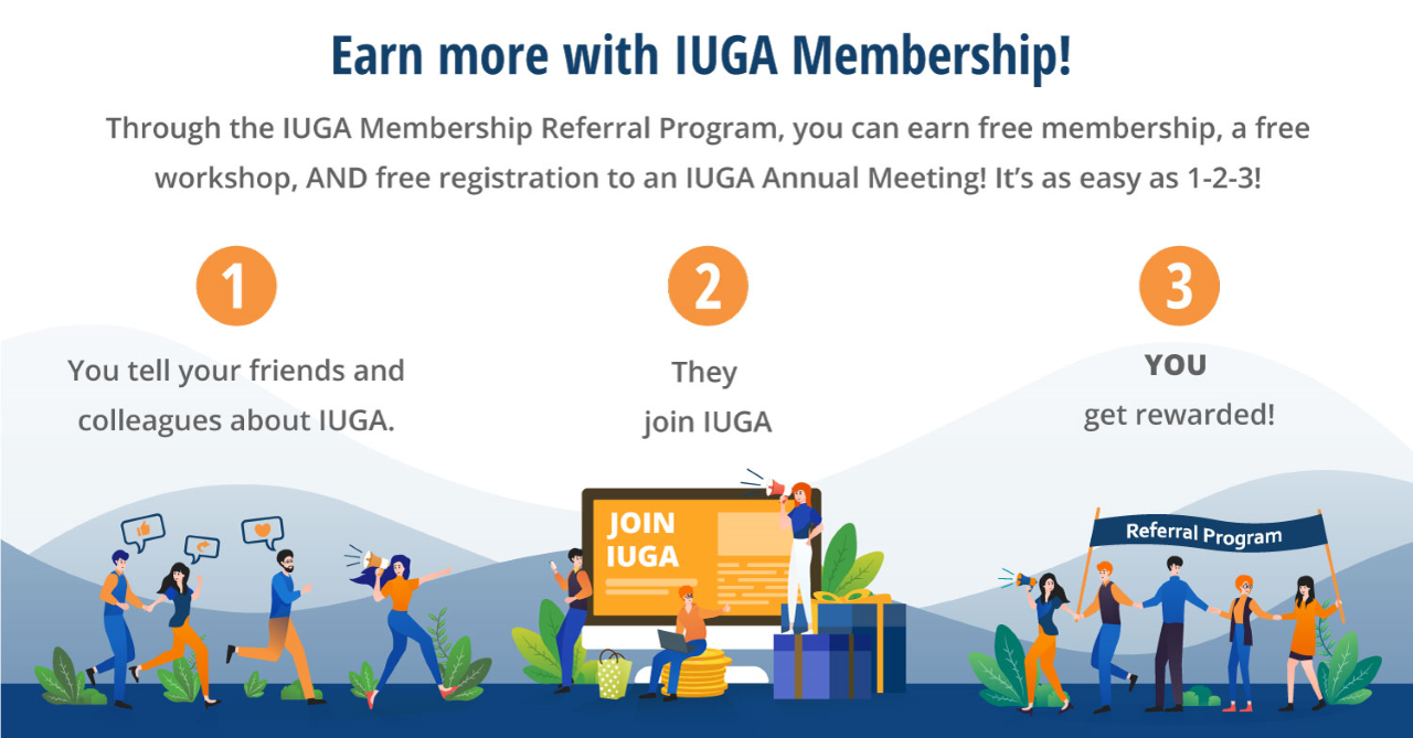 iuga membership referral program
